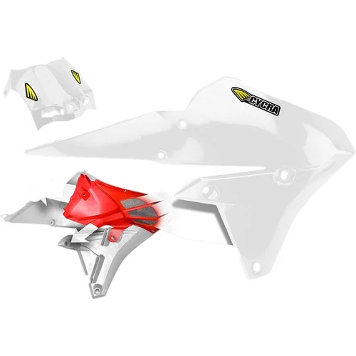 Cycra Extended Edge Powerflow Radiator Shrouds with Air Box Cover