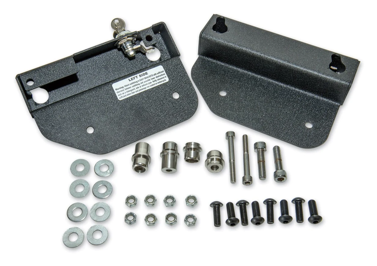 Leatherworks Quick Mounts Saddlebag Mounting System Yamaha V-Star 650 Custom