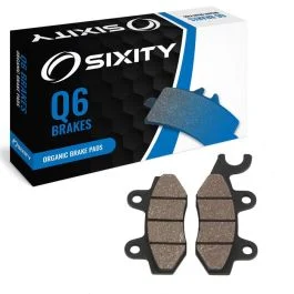 Sixity Front Organic Brake Pads 1990 Yamaha YZ125 A